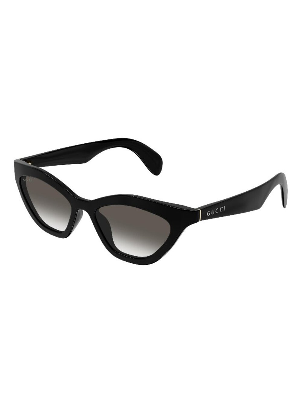 New Gucci Women's Sunglasses Black Grey Lens Injected Frame GG1931S 001 52